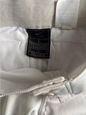 Nike White Team Engineered Athletic Shorties